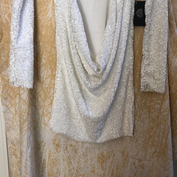 Leiluna Collection white backless mini S - Picture 4 of 5